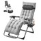 Zero Gravity Recliner Chair Heavy Duty Adjustable with Cushion and Tray